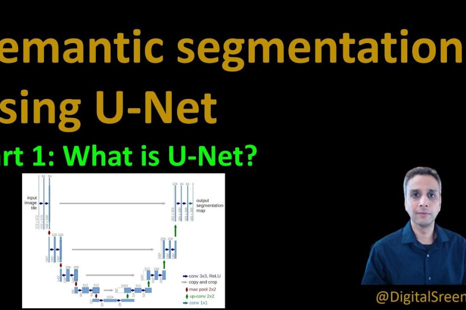 73 - Image Segmentation Using U-Net - Part1 (What Is U-Net?) - Youtube