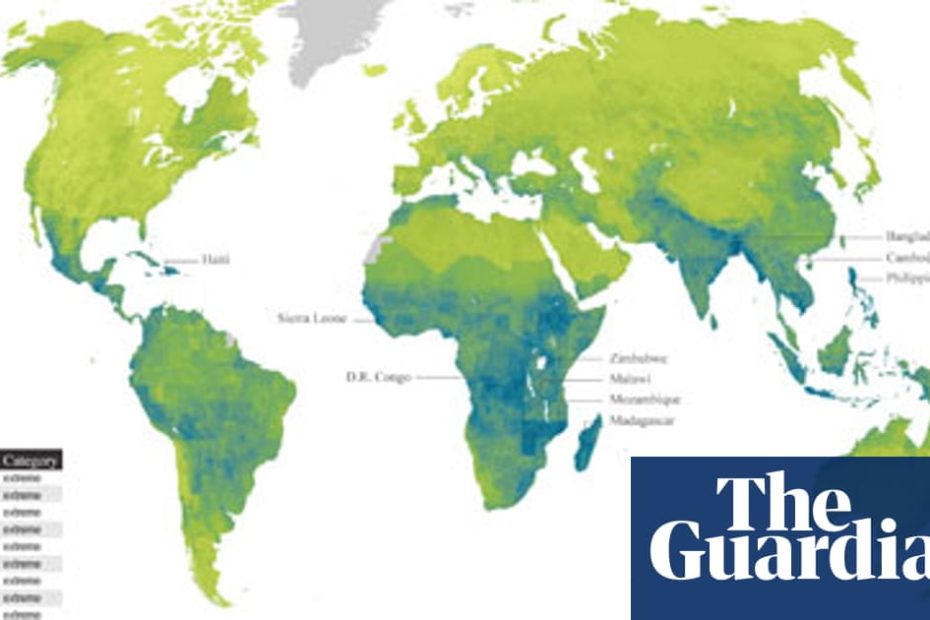 Map Reveals Stark Divide In Who Caused Climate Change And Who'S Being Hit |  Environment | The Guardian