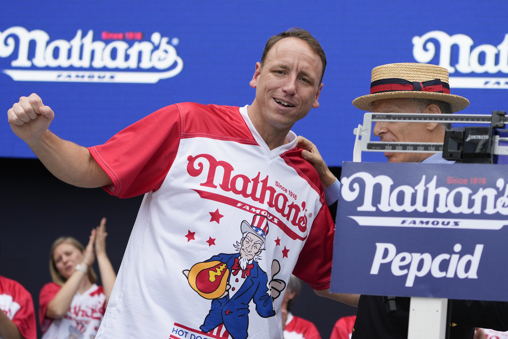 What Does Joey Chestnut Get For Winning The Hot Dog Eating Contest?