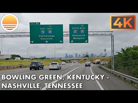 Bowling Green, Kentucky to Nashville, Tennessee! Drive with me!
