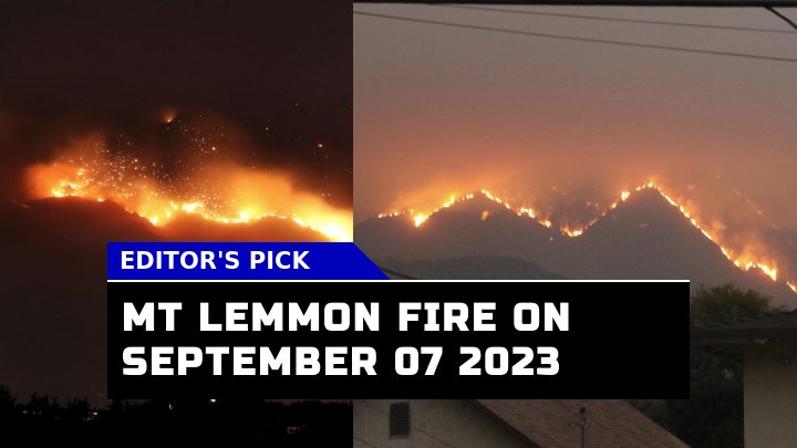 Was The Mt. Lemmon Fire On September 07, 2023 Unprecedented? Molino 3 Fire  Updates And Information