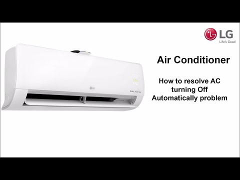 How to resolve AC turning off automatically problem