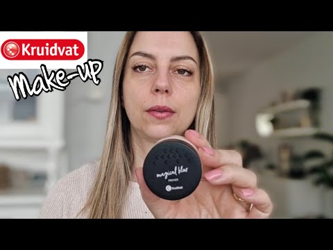 KRUIDVAT MAKE UP REVIEW | magical blur primer | stay with me foundation | highlighter drops